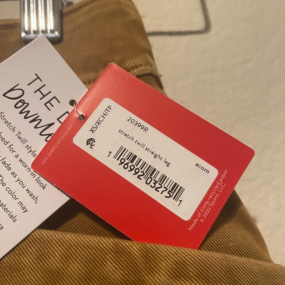 SPANX Acorn Stretch Twill Pants - Picture 6 of 8